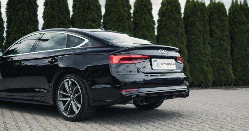 Audi S5 cena 164990 przebieg: 91700, rok produkcji 2018 z Suchedniów małe 781
